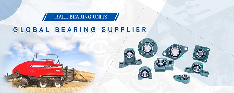 Blue Color Agricultural Bearing UCT Pillow Blcok Bearing with ISO9001 Certification